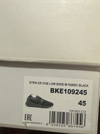 Zapatillas Bikkembergs Negras