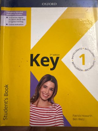 Key Bachillerato 2e 1 Student Book (Spain)