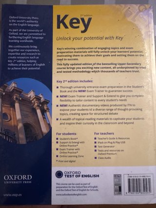Key Bachillerato 2e 1 Student Book (Spain)