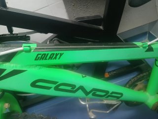 Bicicleta Infantil Verde GALAXY