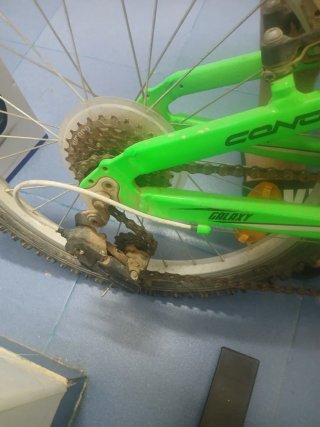Bicicleta Infantil Verde GALAXY