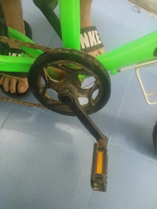 Bicicleta Infantil Verde GALAXY