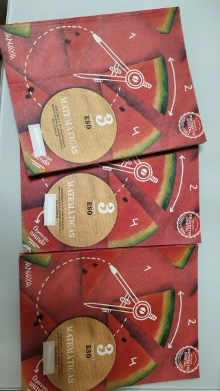 Matemáticas 3 ESO (3 libros)
