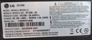 Placa Sensor Infrarrojos LG EAX35731602