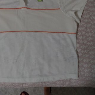 Polo Lacoste Blanco