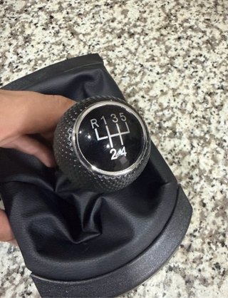 Pomo Marchas 5v Seat Ibiza 6L Cordoba Negro Nuevo