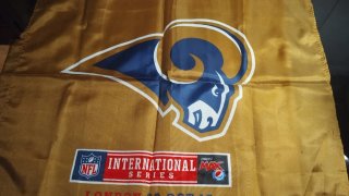 Flags NFL Wembley Vikings Rams International Serie