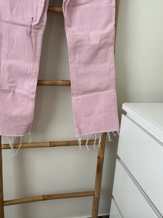 Pantalón tobillero Zara rosa