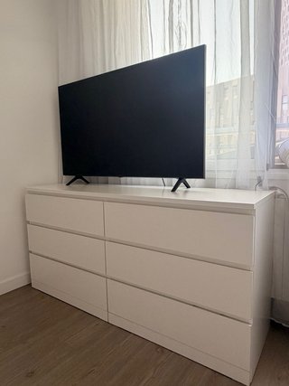 Cómoda MALM IKEA 6 cajones blanca