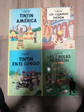 Lote 16 números Tintin. Editorial Juventud.