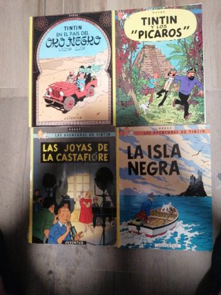 Lote 16 números Tintin. Editorial Juventud.