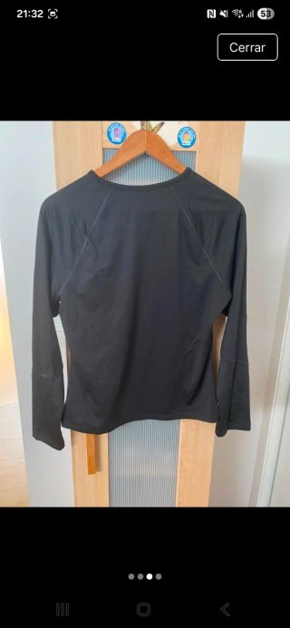 Camiseta Térmica Deportiva Mujer Talla L