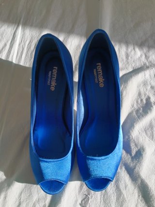 Zapatos de tacón Marypaz azules