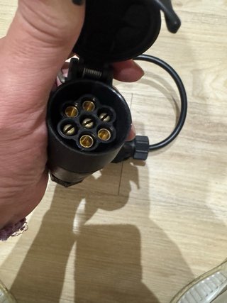 Cable Extensor para Remolque Negro