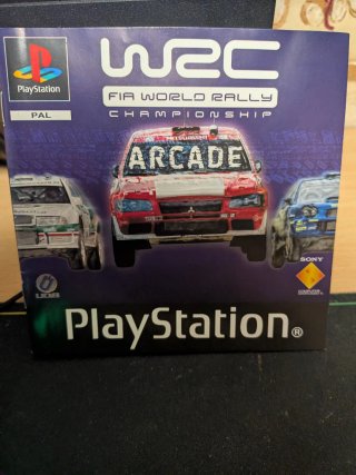 WRC Arcade FIA World Rally Championship PS1