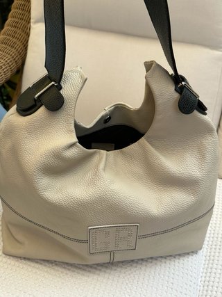 Borsa da donna bianca come nuova