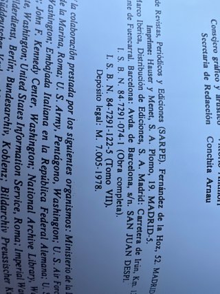 Libro antiguo  La segunda guerra mundial