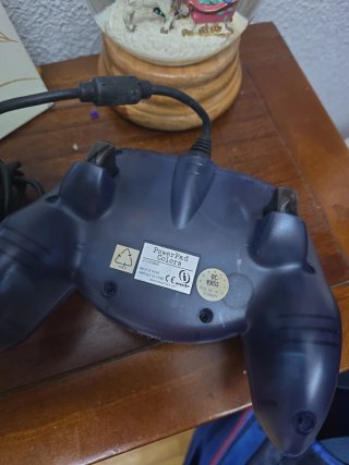 Mando PowerPad Xbox Azul Transparente