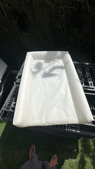 Colchón cambiador Ikea blanco