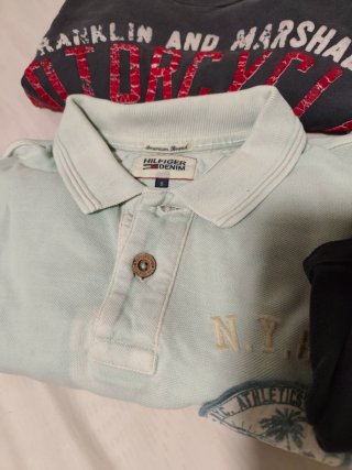 Lote 6 Camisetas y Polos chico Varias Marcas