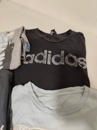 Lote 6 Camisetas y Polos chico Varias Marcas