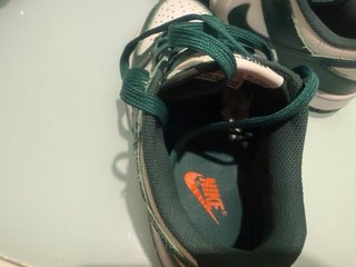 Zapatillas Nike Dunk Low Verdes y Blancas