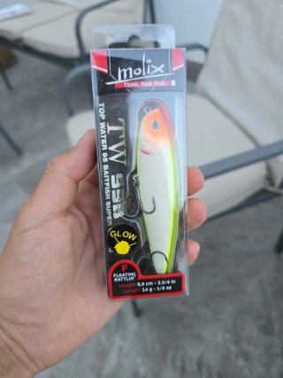 Lote 6 señuelos pesca Molix a estrenar, sin abrir