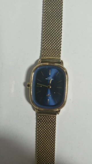 Reloj Parfois dorado y azul