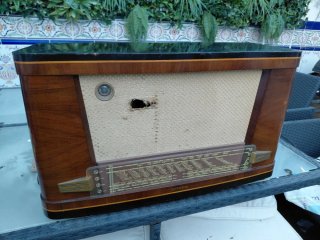 Radio antigua válvulas Erres 1952