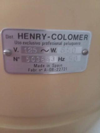 Secador Profesional Henry