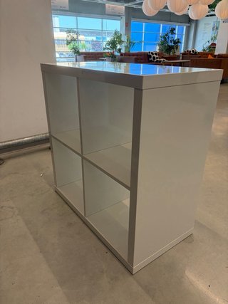 Estantería Kallax 4 cubos blanca