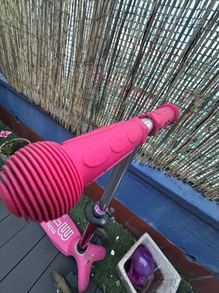 Patinete Micro Mini Rosa, ruedas luz