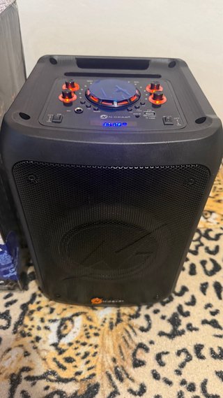 Altavoz Karaoke VAN-GEAR Negro Multicolor