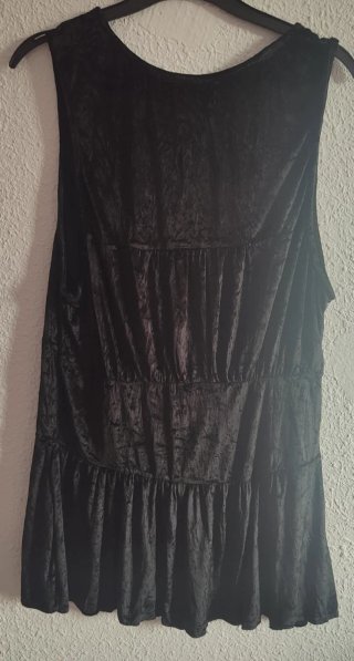Blusa Terciopelo Zara Talla L