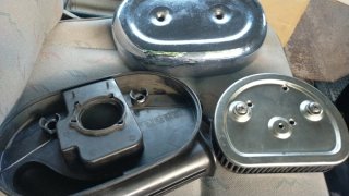 Caja filtro aire Harley Davidson