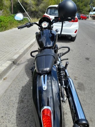 Indian Scout Sixty,pocos kilómetros,