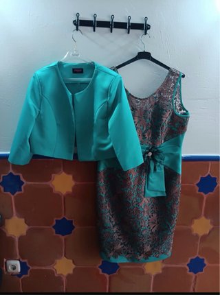 Conjunto Vestido y Chaqueta Fiesta