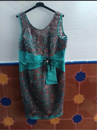 Conjunto Vestido y Chaqueta Fiesta