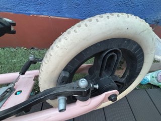 Bicicleta senza pedali Decathlon rosa