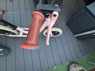 Bicicleta senza pedali Decathlon rosa