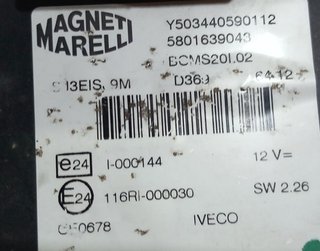 CAJA RELES / FUSIBLES IVECO DAILY CAMIÓN F1CE3481