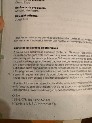 Libro SM 3 Primaria Coneiximent del medi