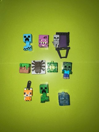 Colección Minecraft Kinder Joy