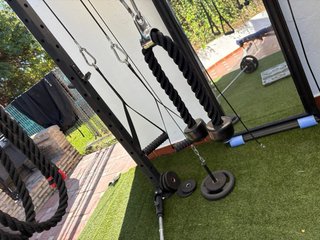 Jaula o box de entrenamiento con accesorios