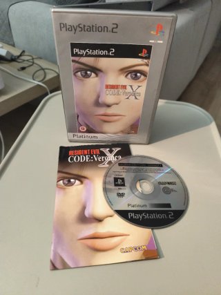Resident Evil Code: Veronica X PS2 Platinum