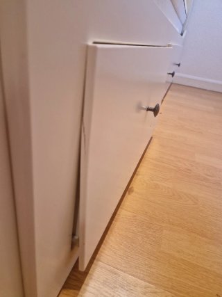 Cama nido de madera blanca