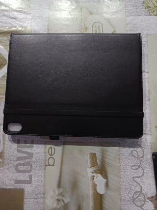 Funda iPad 12.9 Piel Sintética Negra.SOlO ENVÍO