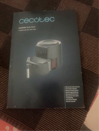 Cecofry Rain Pack Cecotec Freidora de Aire