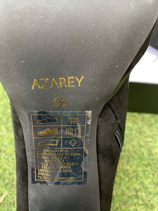 Botines negros Tacón Plataforma