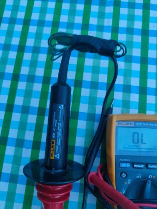 Multímetro Fluke 177C + Sonda 80k-40.